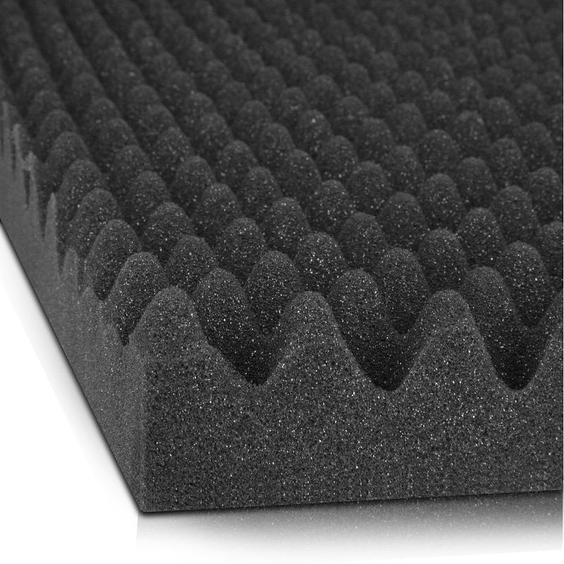 Eggshell Acoustic Foam Panels 50 × 50cm – 6 Pack - Image 3