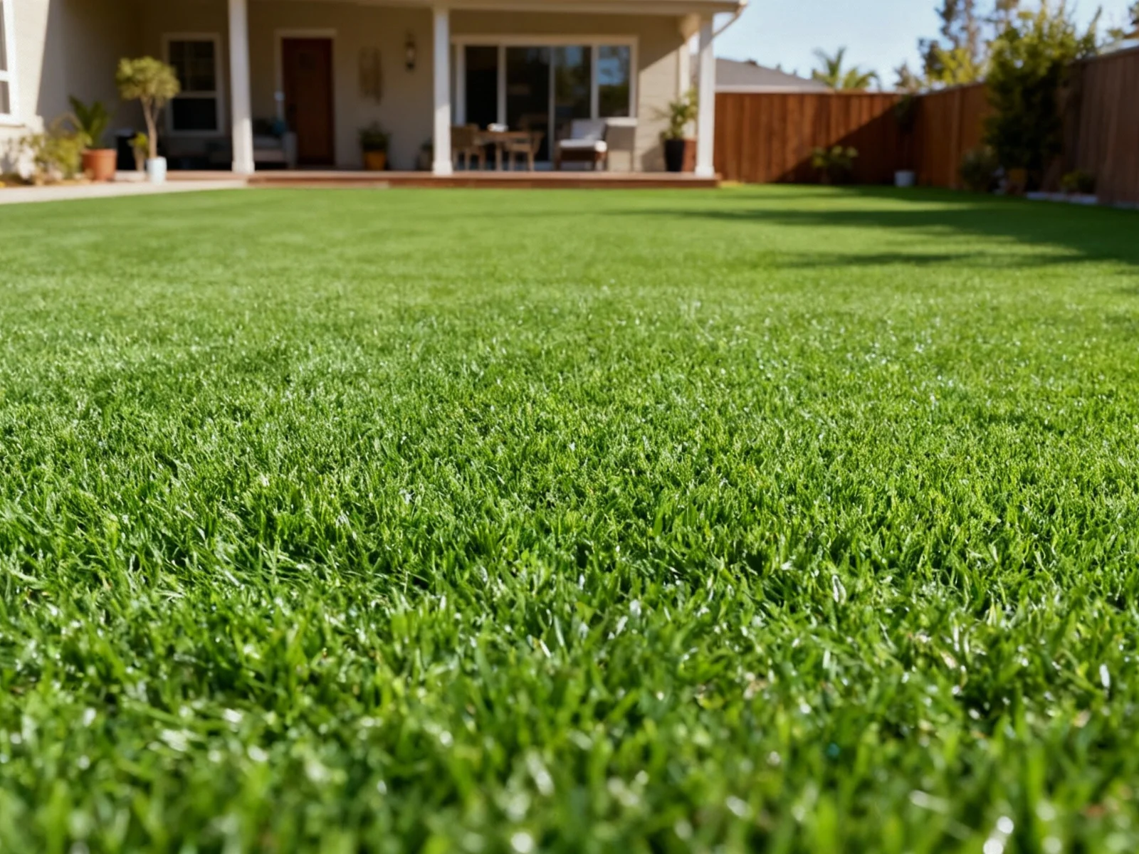 Olive Green 10 mm Artificial Grass - 2x5 m Roll - Image 12