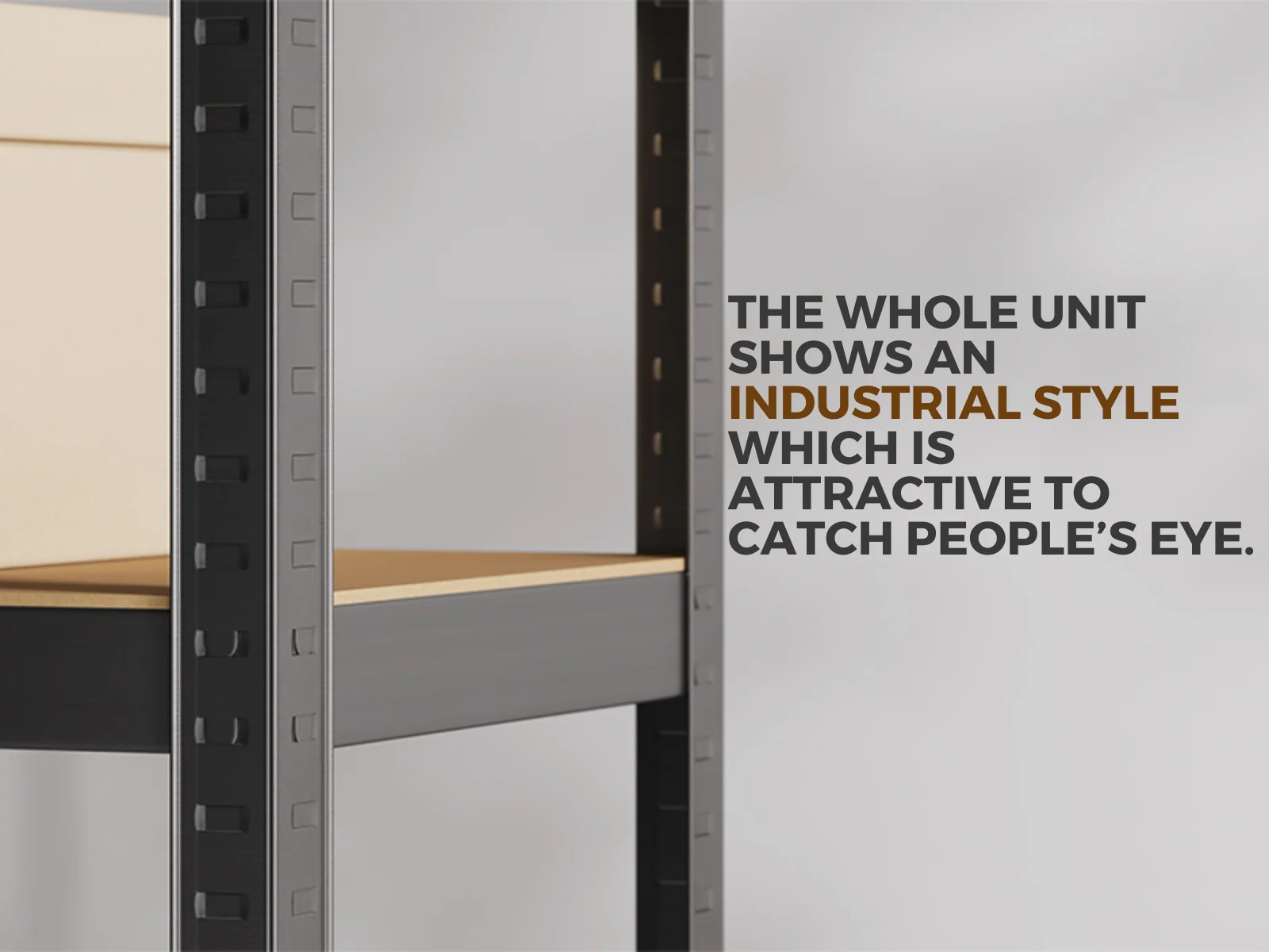 5-Layer Boltless Corner Shelving - Black - Image 5