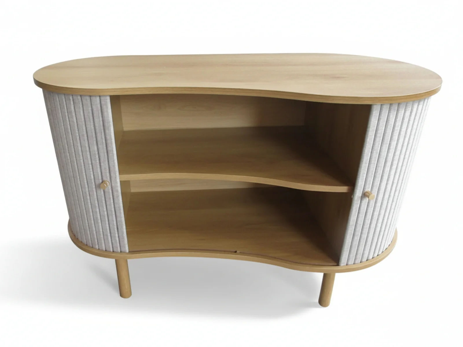 Ayla Tambour Sideboard - 100 cm - Image 6