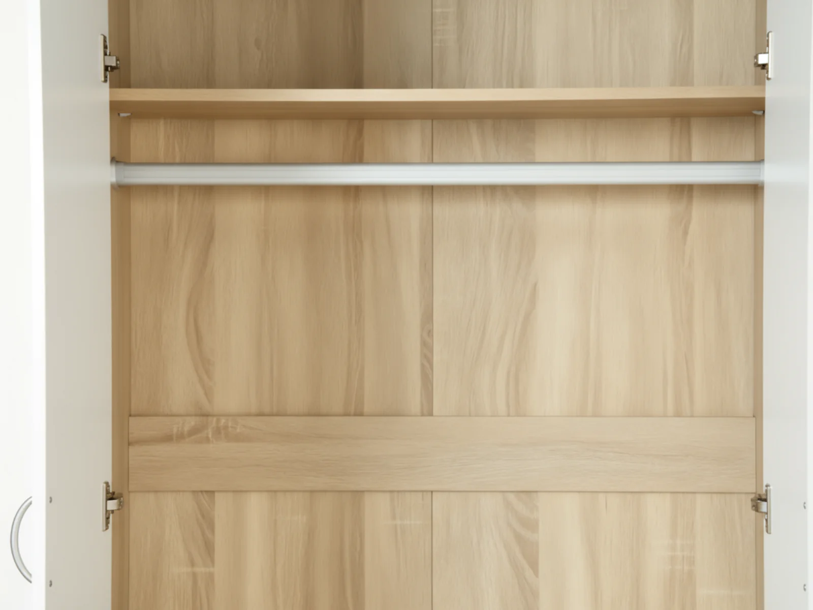 Bardalona 2-Door Wardrobe - Gloss White - Image 8
