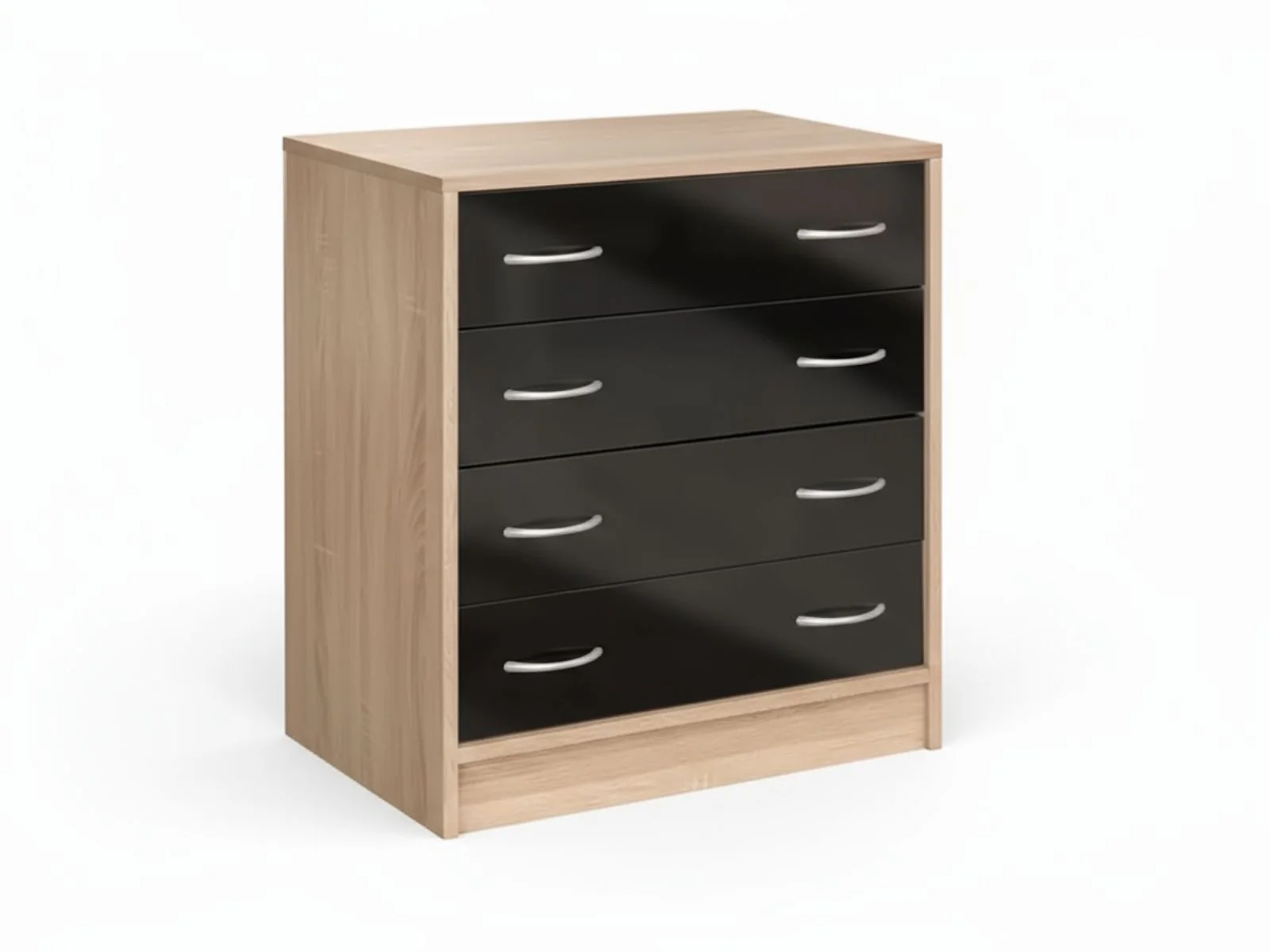 Bardalona 4-Drawer Chest - Gloss Black - Image 5