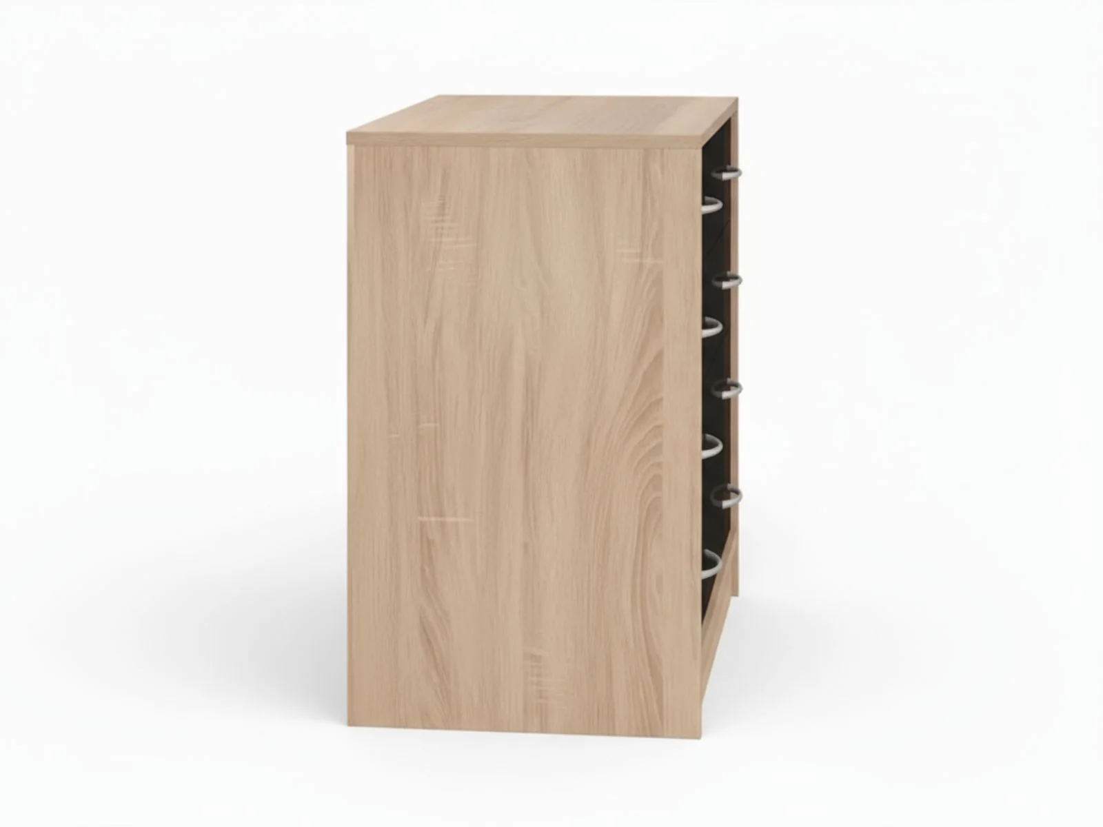 Bardalona 4-Drawer Chest - Gloss Black - Image 6