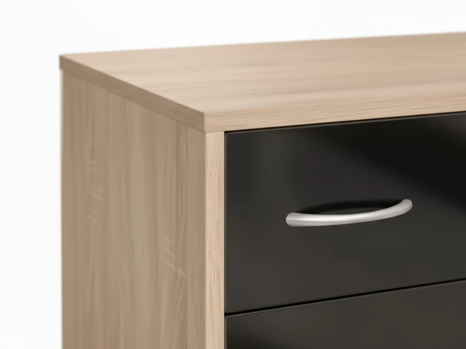 Bardalona 4-Drawer Chest - Gloss Black - Image 7