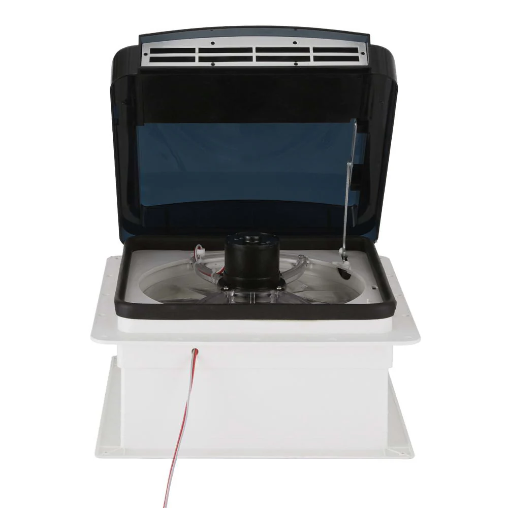 Caravan Air Vent Roof Hatch 12V Shower Fan Reversible Airlfow - Image 3