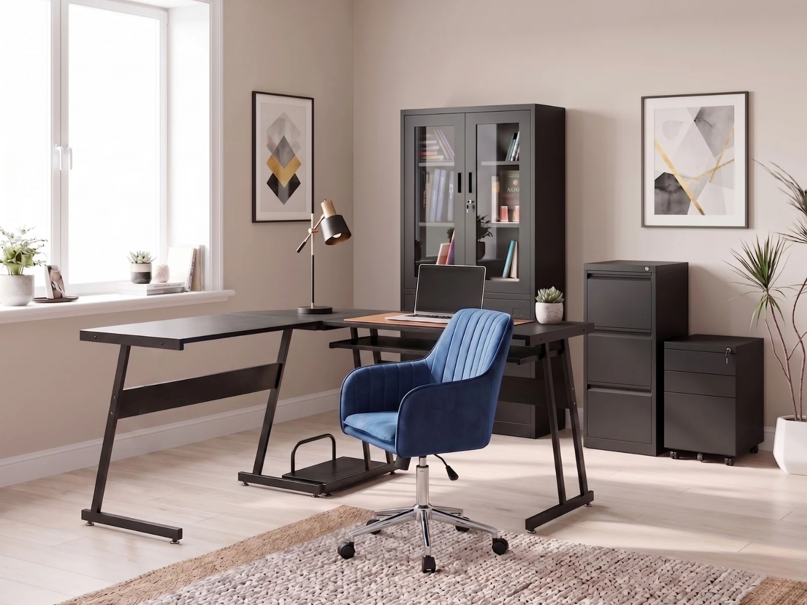 Complete Study Room Combo - 5 Piece - Image 2