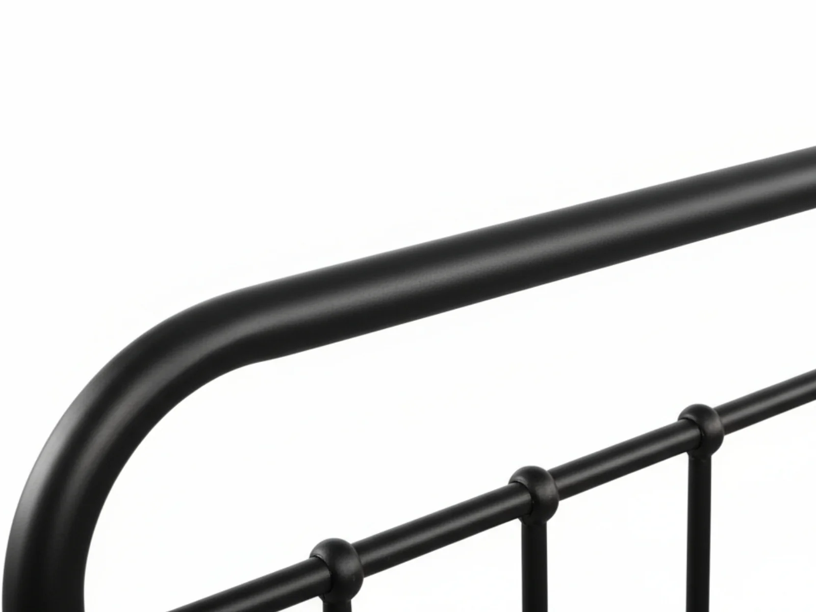 Darcy Metal Bed Frame Black & 3 Way Mattress - Queen - Image 8