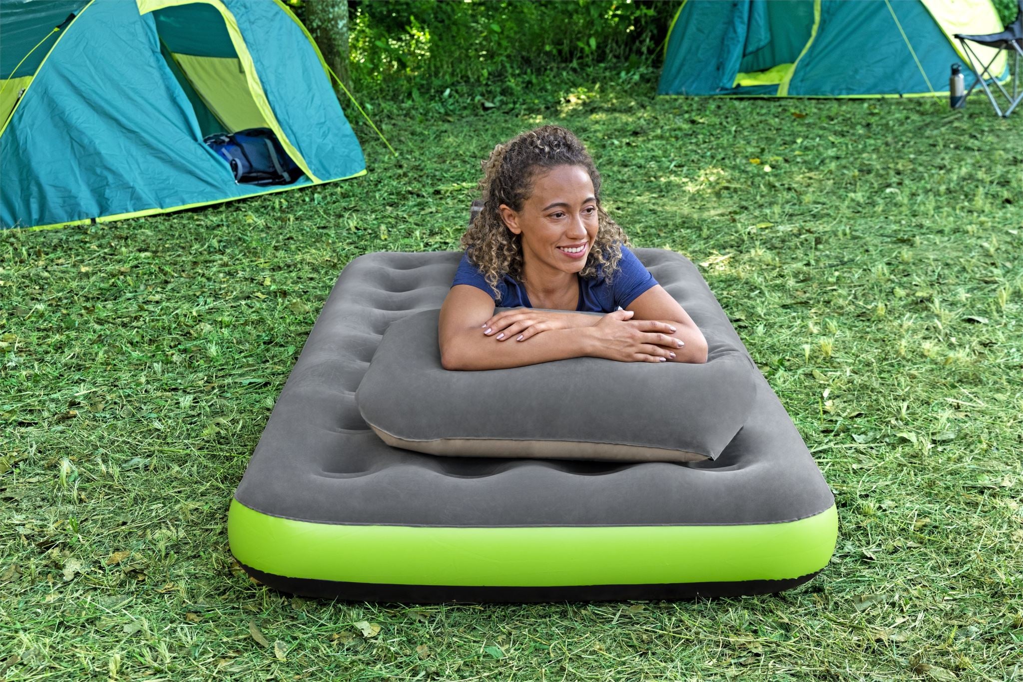 Bestway Roll & Relax Air Mattress 22 cm - Twin - Image 3