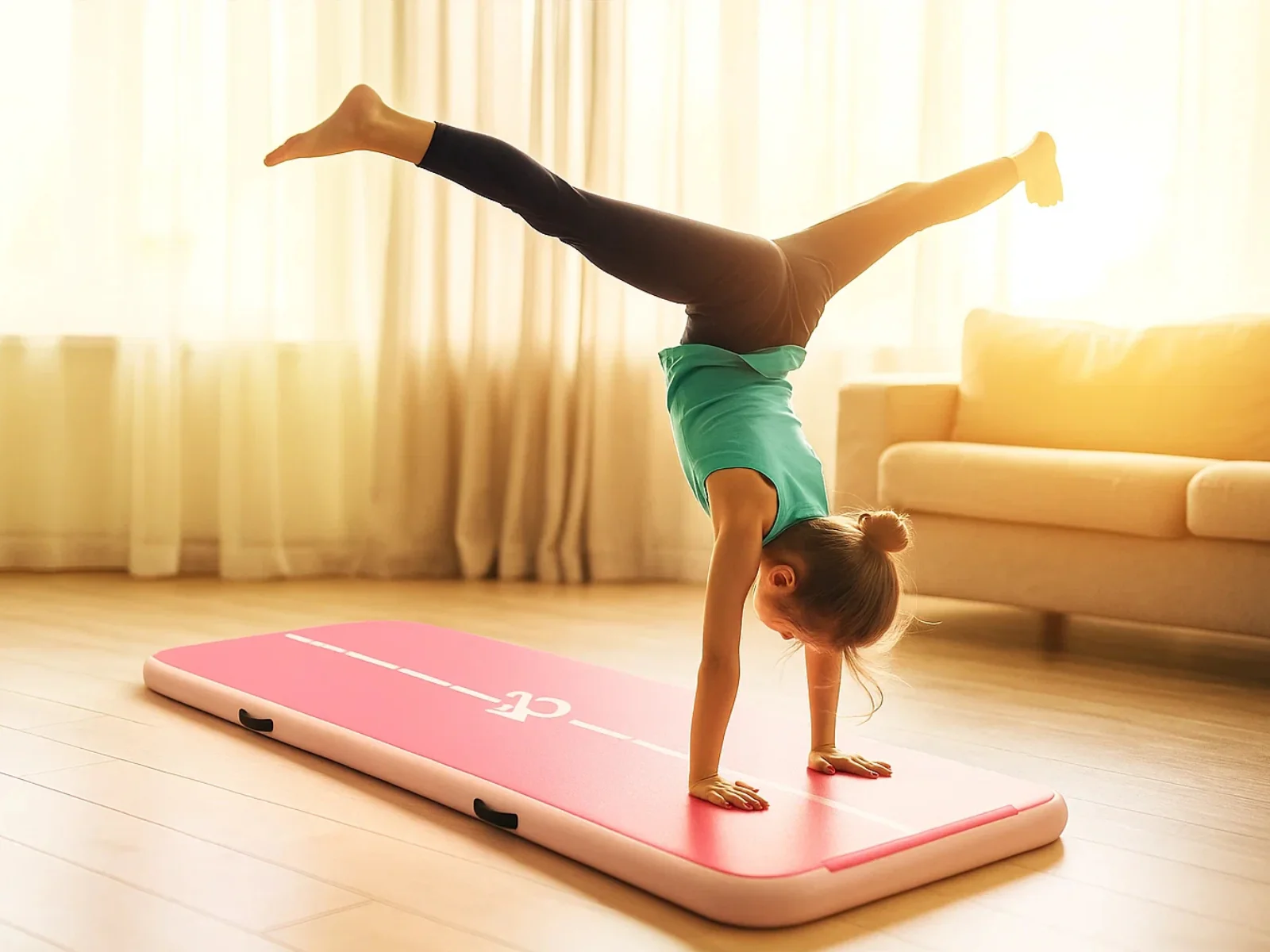 Air Track Pink – 300cm x 100cm x 10cm - Image 3