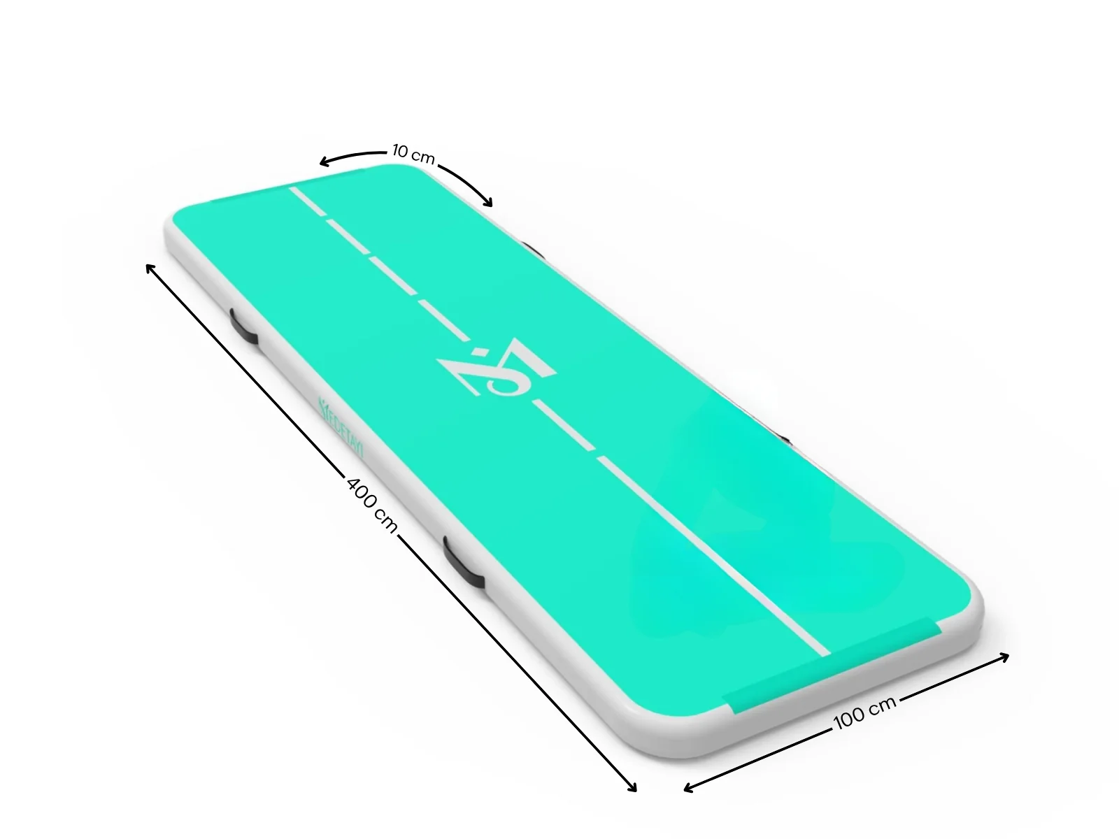 Air Track Green – 400cm x 100cm x 10cm - Image 12