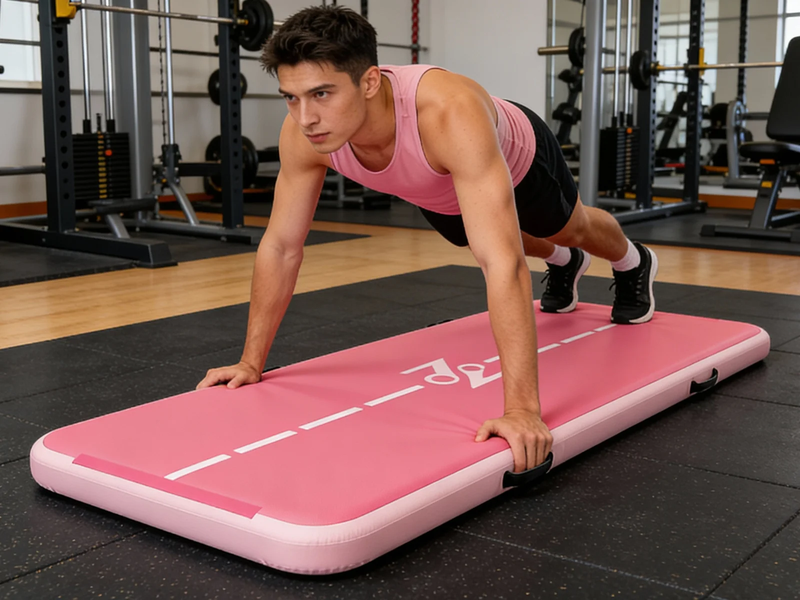 Air Track Pink – 400cm x 100cm x 10cm - Image 3