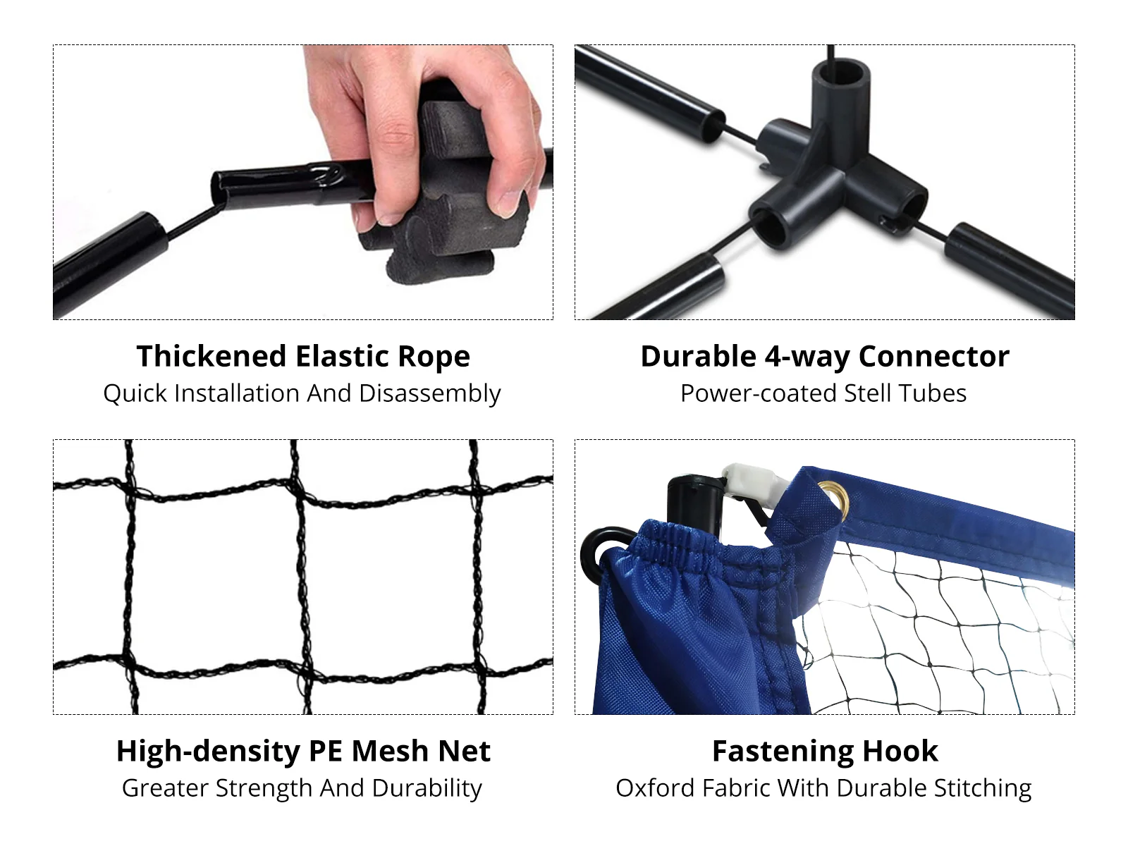 Ball Game Net Adjustable 4m - Image 7