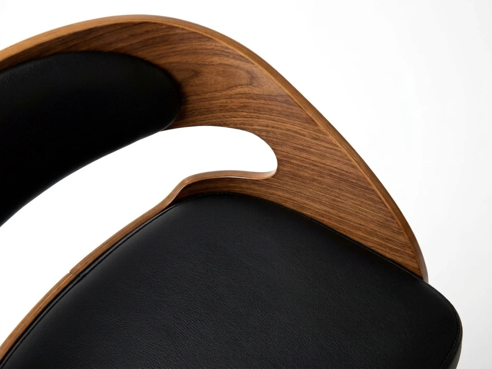 Bentwood Swivel Bar Stool - Image 7