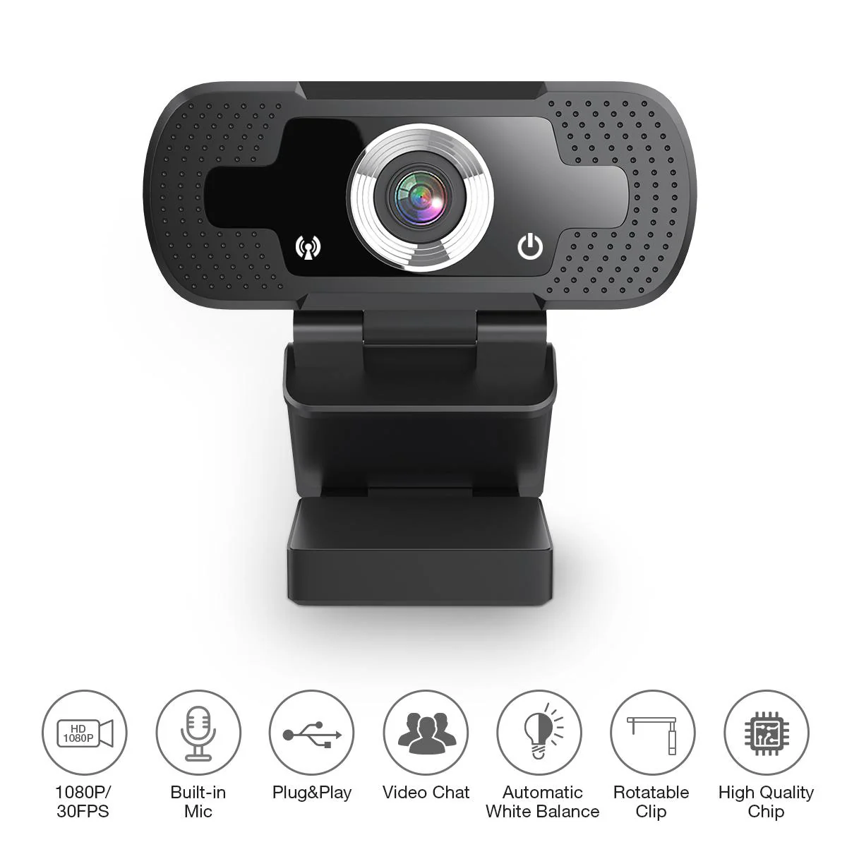 DS BS 1080P HD USB Web Cameras with Microphone - Image 5