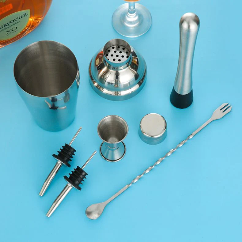 DS BS 12 Pcs Premium Cocktail Shaker Set Bartender Kit - Image 3