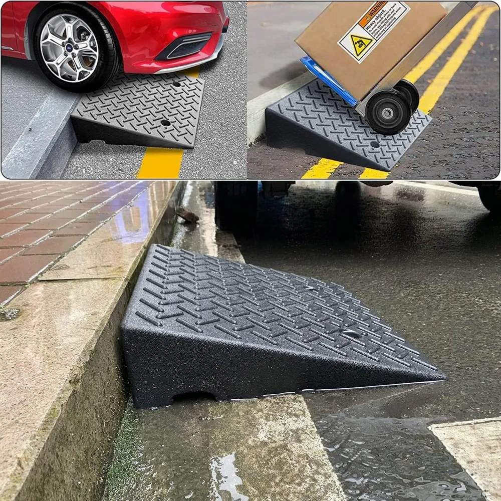 DS BS 19CM High Rubber Curb Ramp 48x78X19CM - Image 2