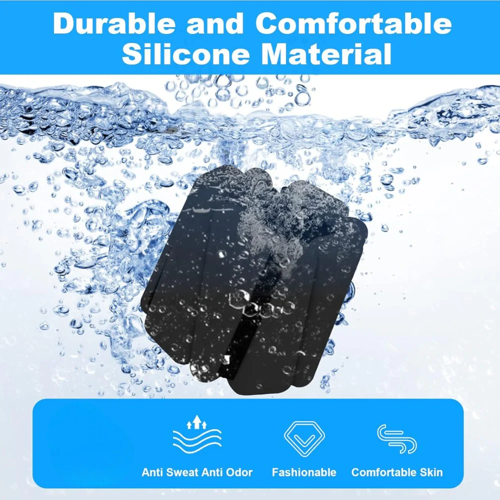 DS BS 2 Pack Adjustable Silicone Wrist Weights - 2 lbs - Image 5
