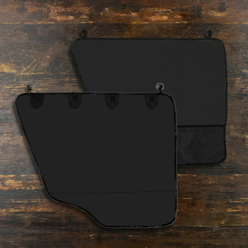 DS BS 2 Pack Car Door Protector Mat for Pets - BK - Image 3