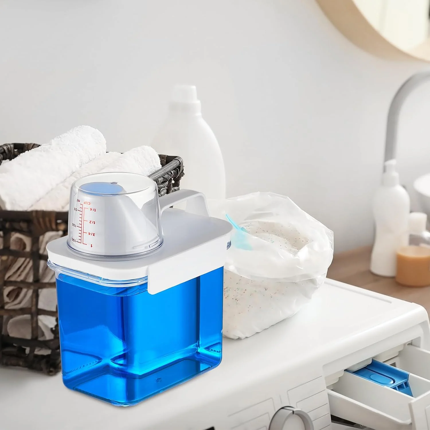 DS BS 2 Pack Liquid Laundry Detergent Dispenser - 1100ML - Image 2