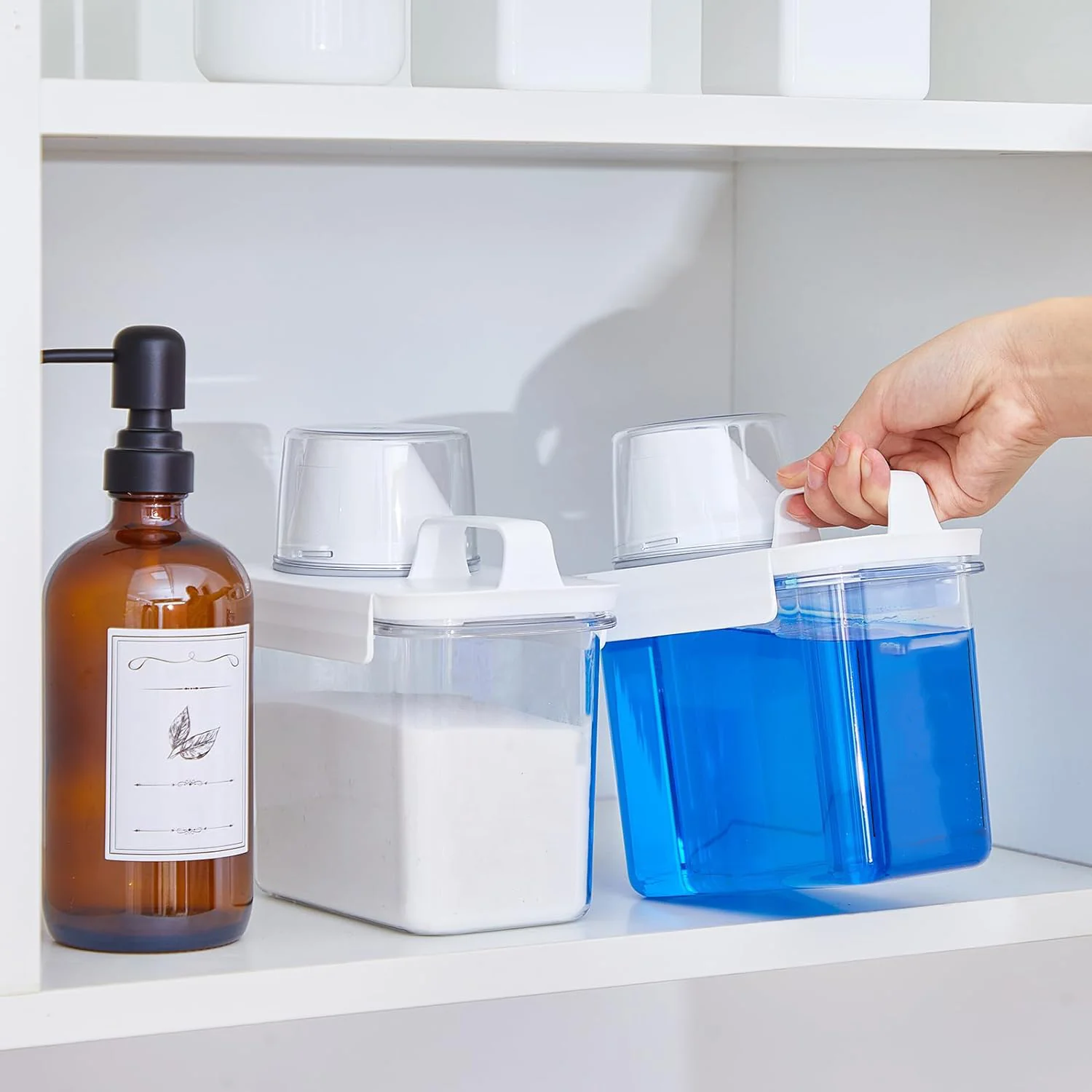 DS BS 2 Pack Liquid Laundry Detergent Dispenser - 1100ML - Image 3