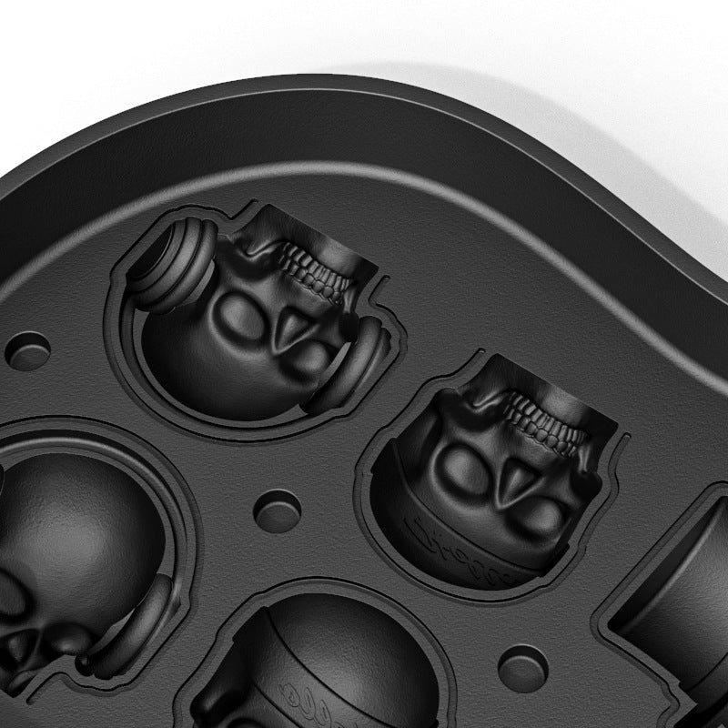 DS BS 2Pack 3D 6 Skull Shaped Silicone Ice Mold - Image 5