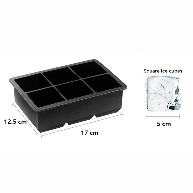 DS BS 3 Pcs Silicone Ice Cube Molds Set - Image 11
