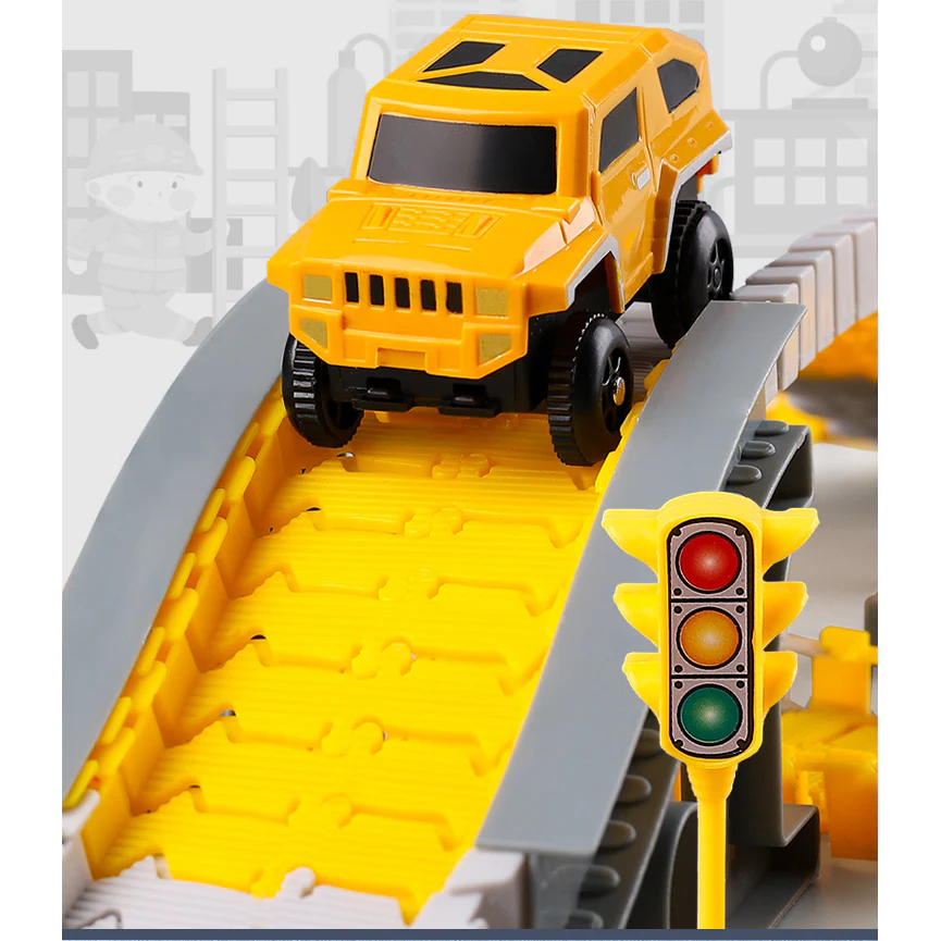 DS BS 305Pcs Kids Toys Construction Tracks Track Set - Image 5
