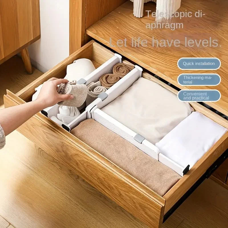 DS BS 4-Pack Telescopic Drawer Dividers – Long Style 37.5-54cm - Image 11