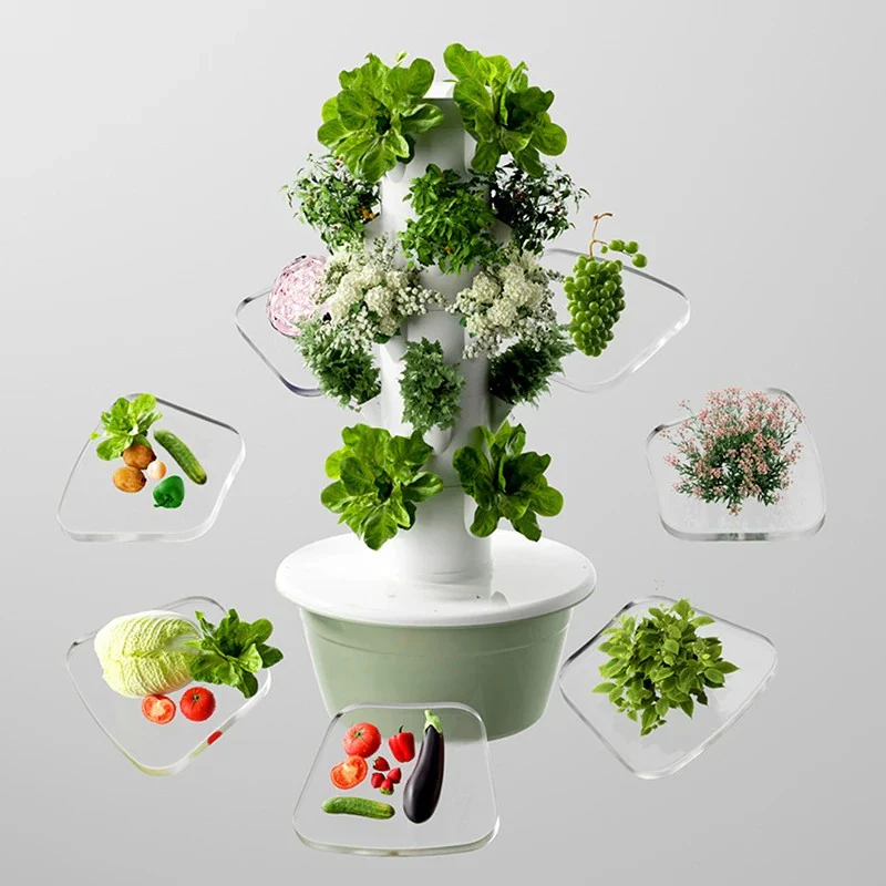 DS BS 7 Layer Vertical Soilless Hydroponic Tower Planter - Image 6