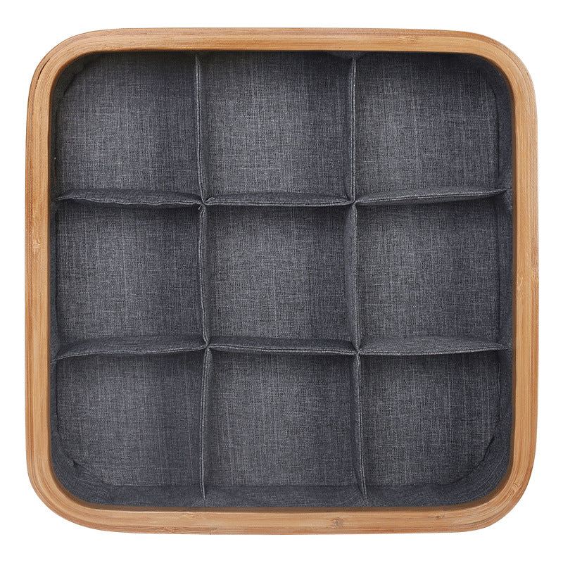 DS BS 9 Cell Non-Lidded Square Underwear Storage Basket