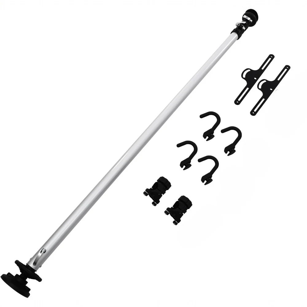DS BS Adjustable Floor-to-Ceiling Bike Storage Rack – 2 Bike Hooks - Image 3