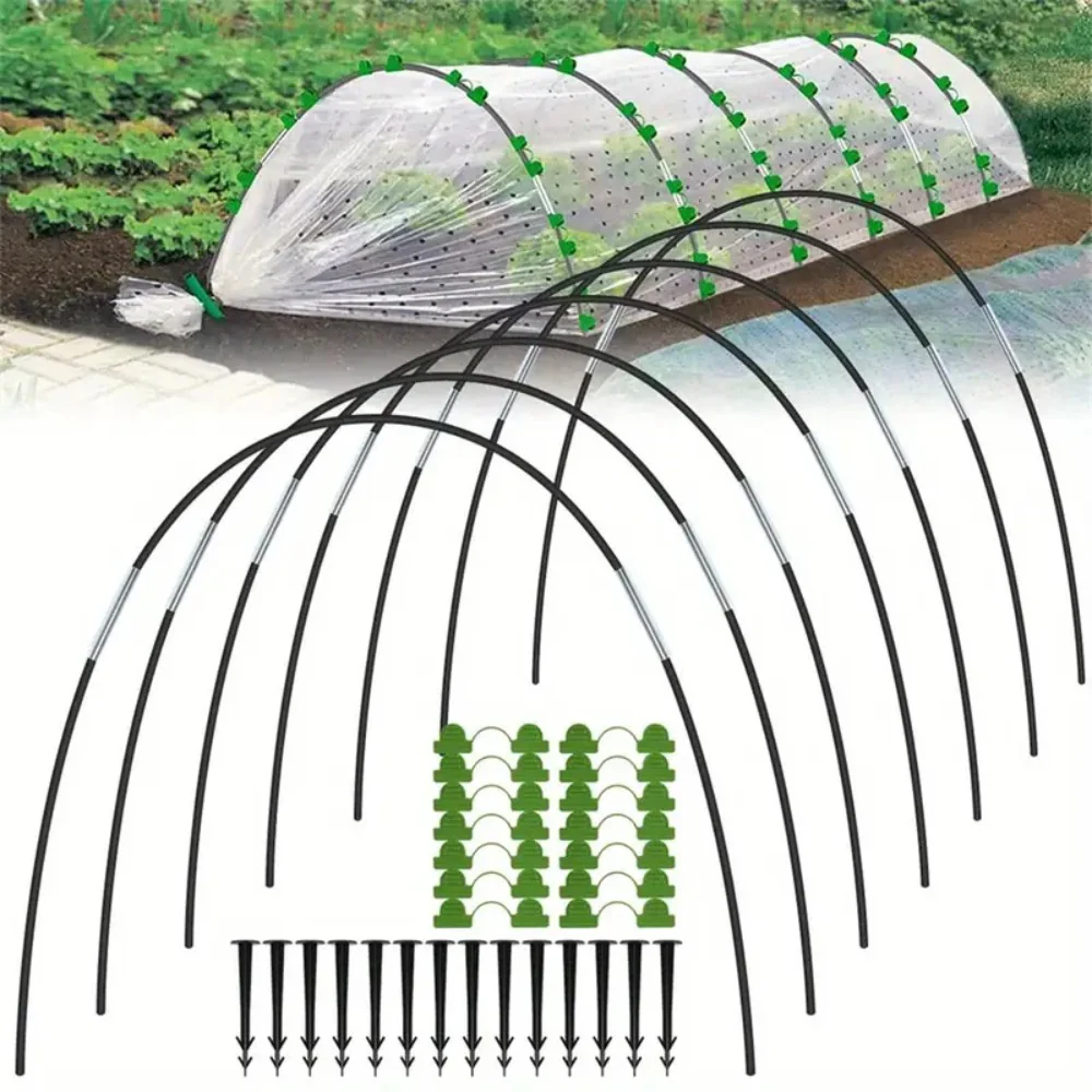 DS BS Adjustable Garden Tunnel Hoop Kit for Plant Protection - Image 3