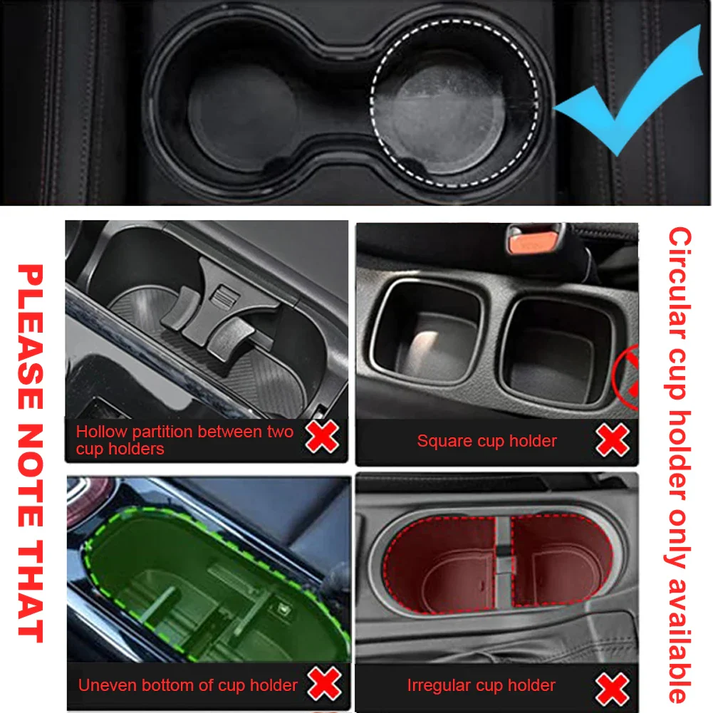 DS BS Adjustable Multifunctional Car Cup Holder Expander - Image 3