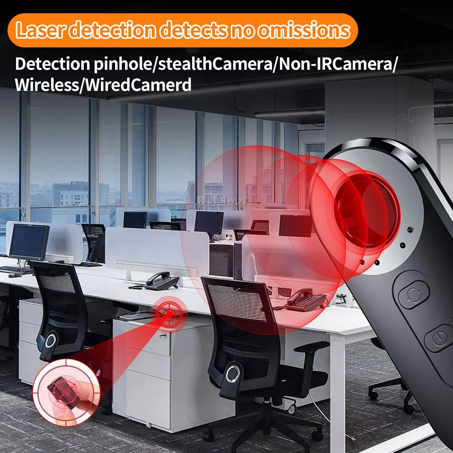 DS BS  Anti-Monitoring Scan Tracker Detector Hidden Camera Detectors - Image 5
