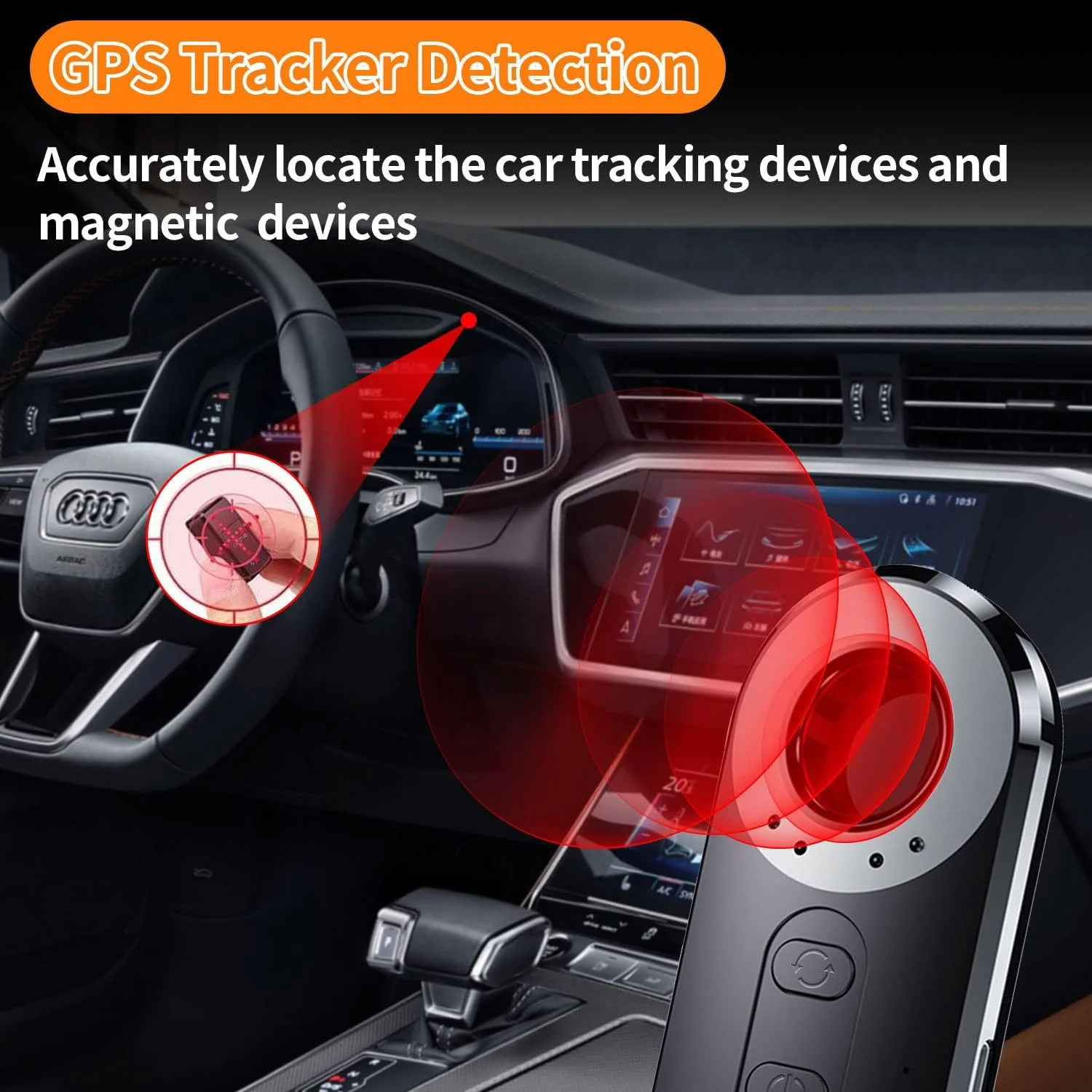 DS BS  Anti-Monitoring Scan Tracker Detector Hidden Camera Detectors - Image 6
