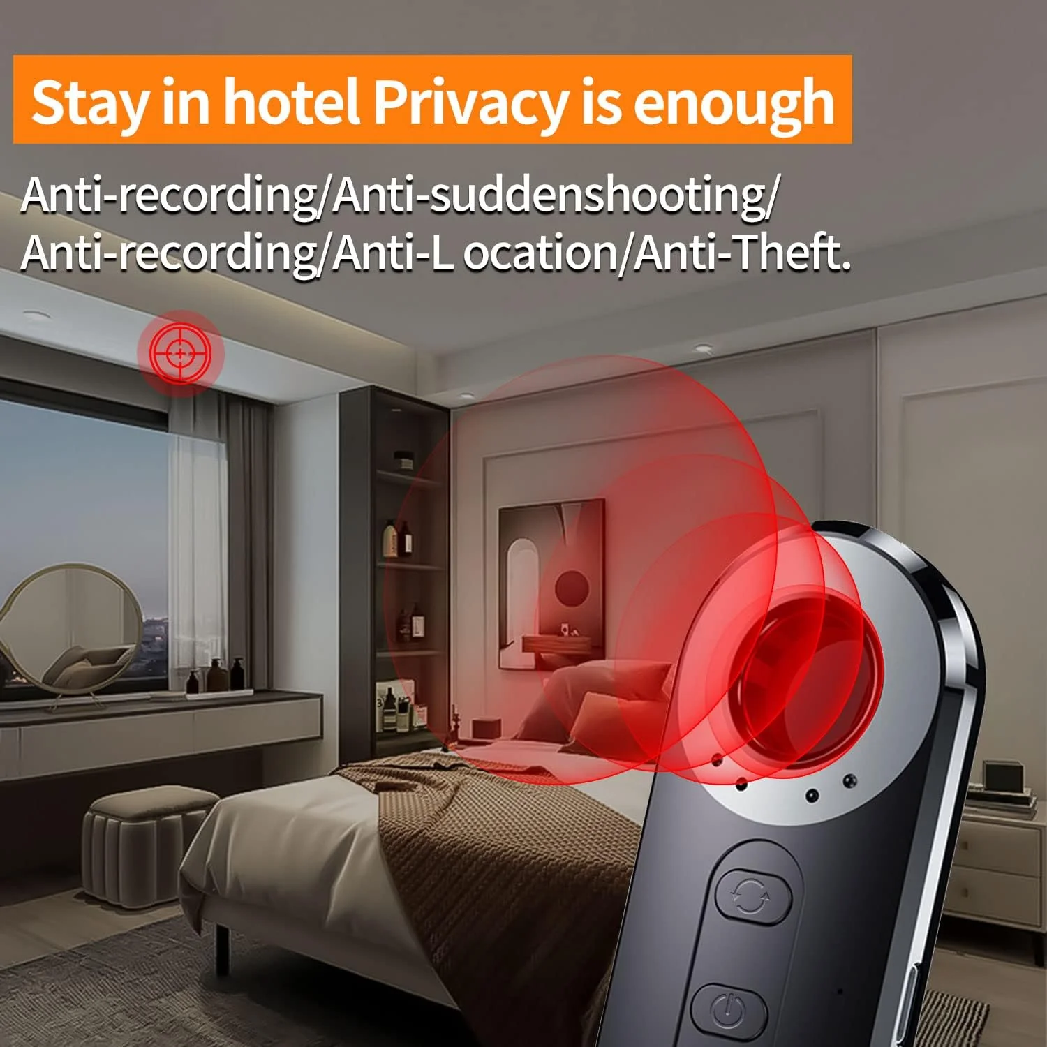 DS BS  Anti-Monitoring Scan Tracker Detector Hidden Camera Detectors - Image 7