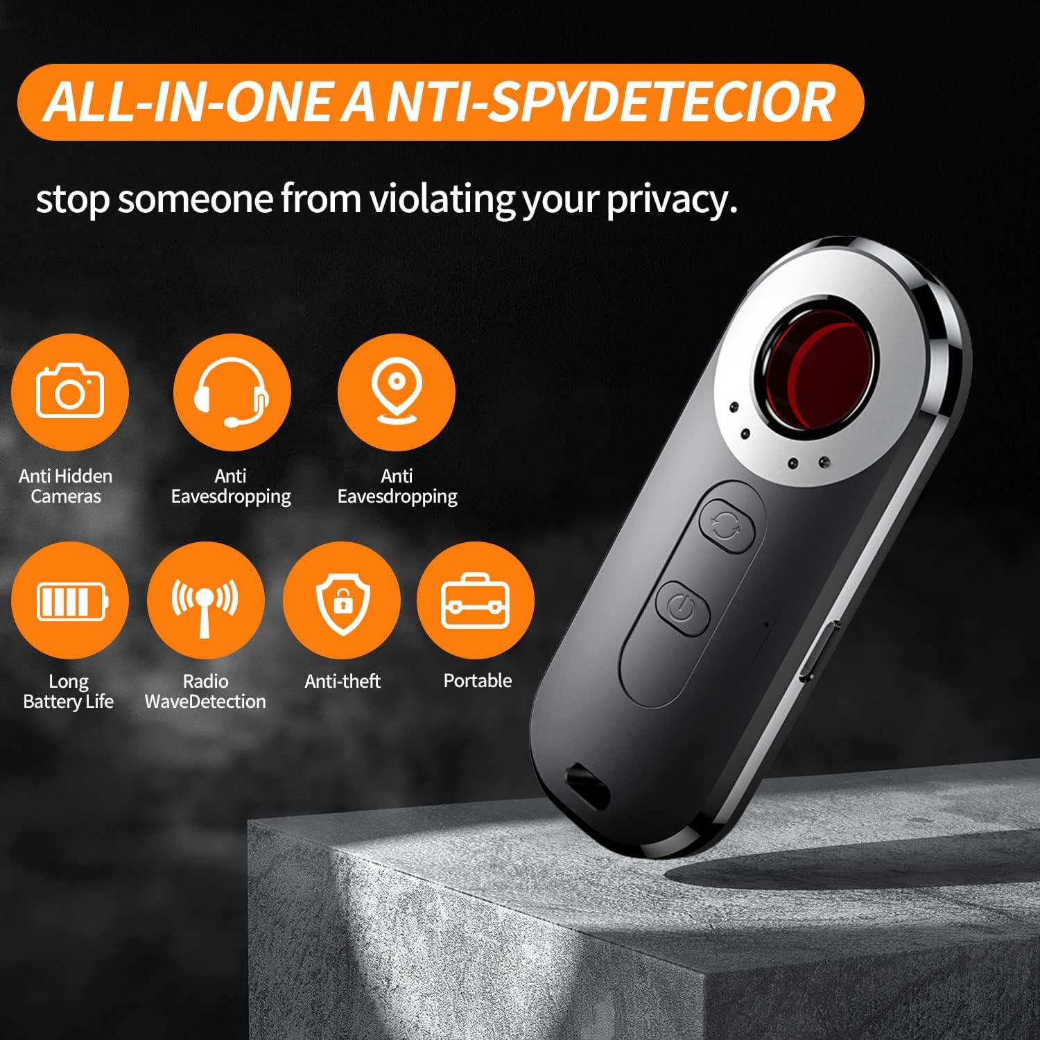 DS BS  Anti-Monitoring Scan Tracker Detector Hidden Camera Detectors - Image 8