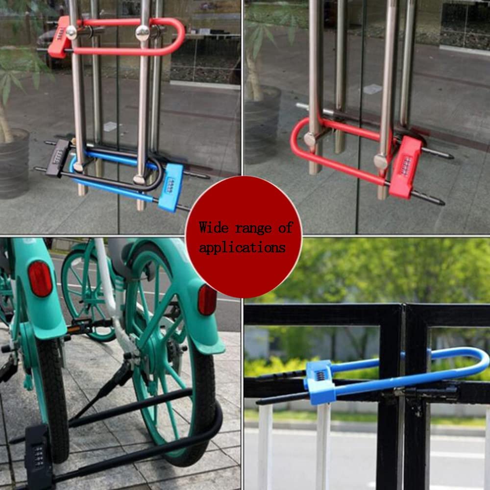 DS BS Anti Theft U-Shaped Lock with 4 Digits Code - Image 2