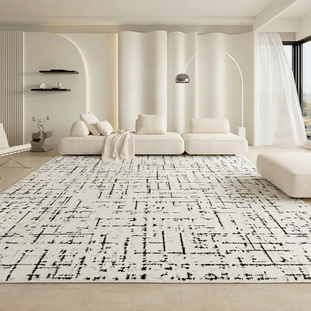 DS BS Area Rug 160x250cm Modern Minimalist Living Room Carpet - Modern Frost - Image 7