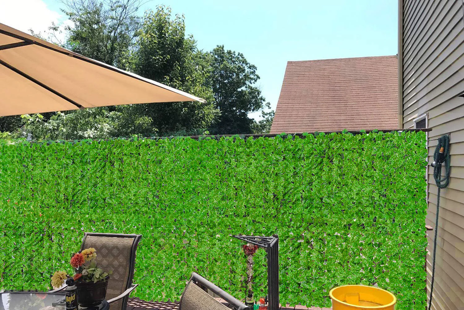 DS BS Artificial Ivy Privacy Fence Screen 100 x 300 cm - Image 3