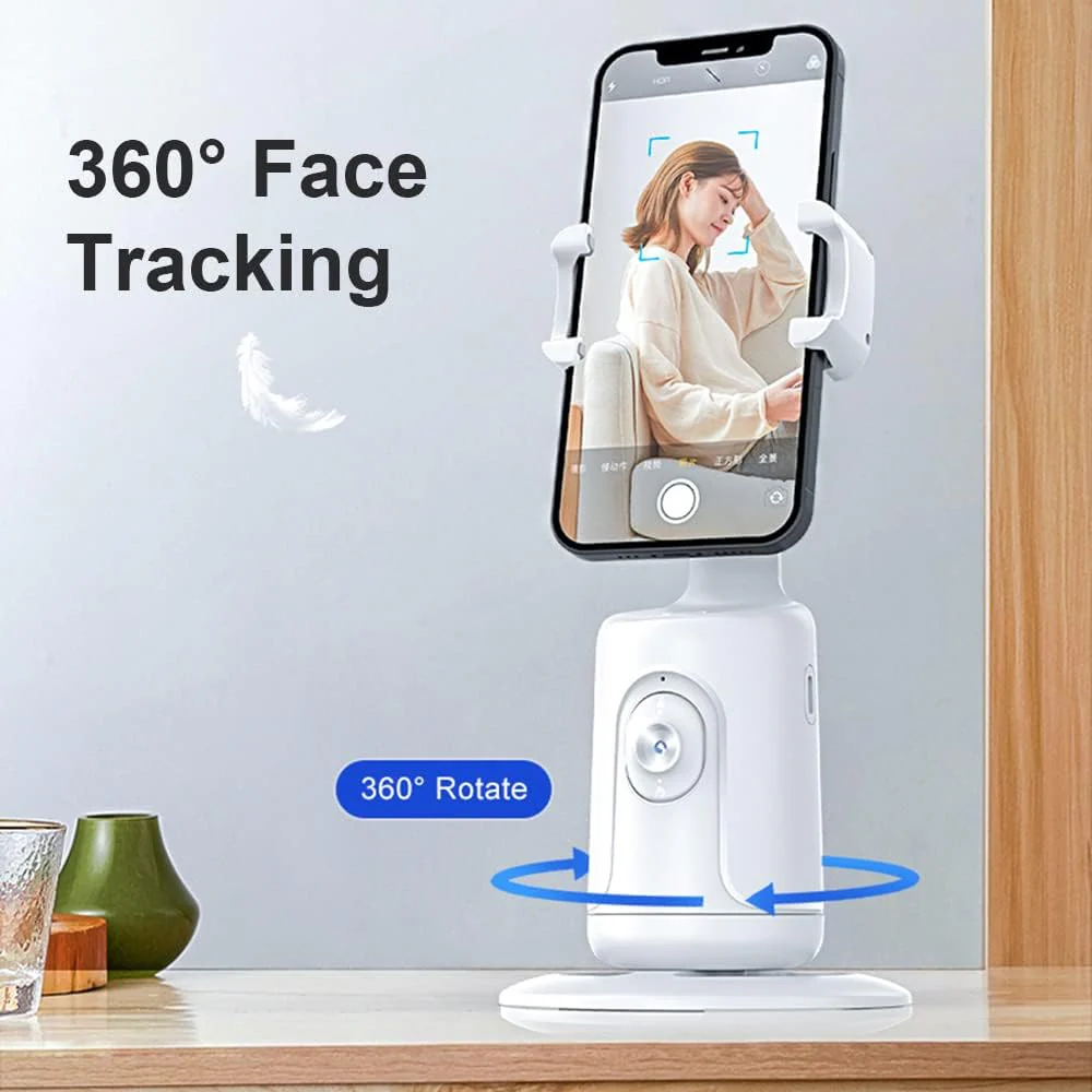 DS BS Auto Face Tracking Phone Holder For Live Vlog Streaming Video - Image 4