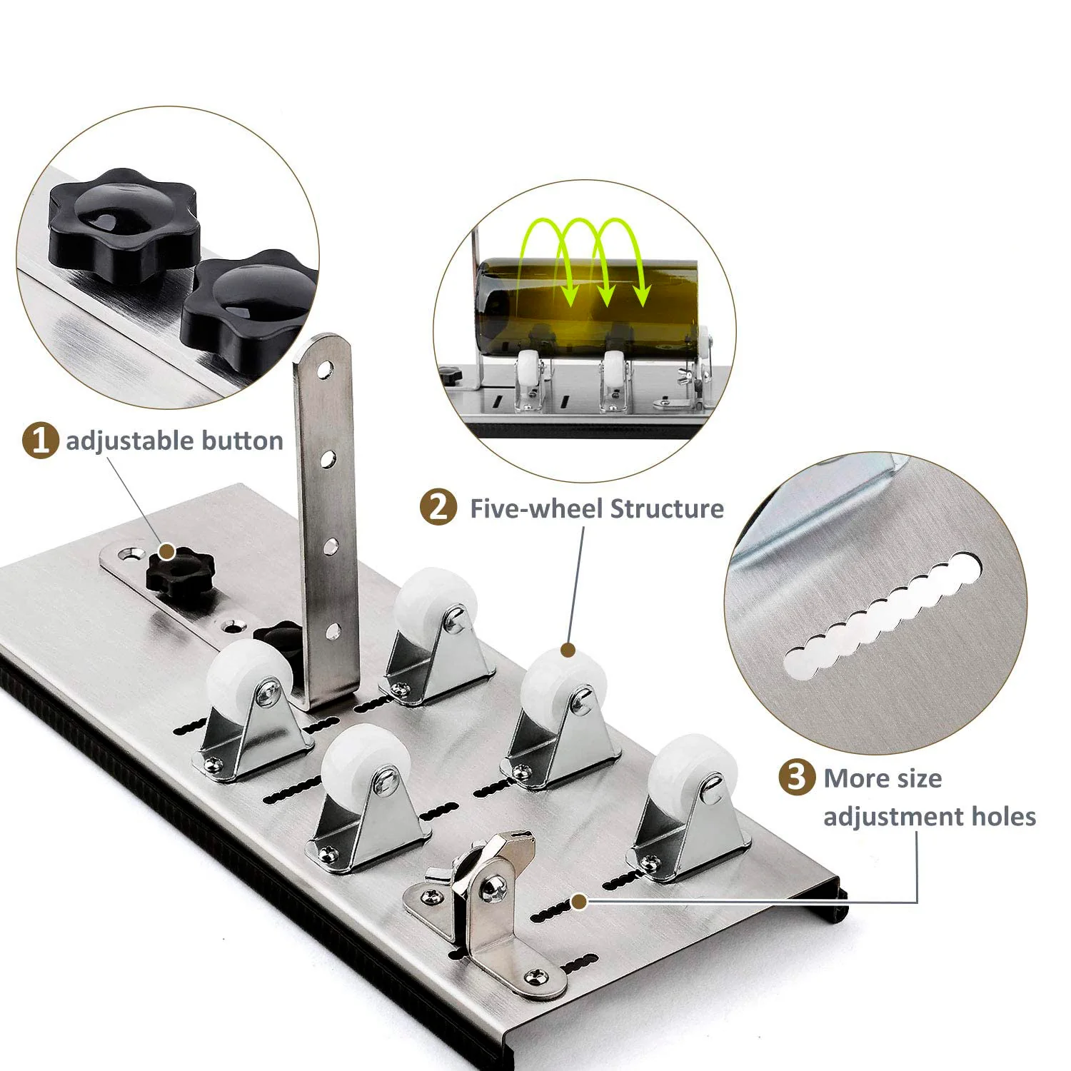 DS BS Bottle Cutter Kit Glass Bottle Cutter Tool Set - Image 3