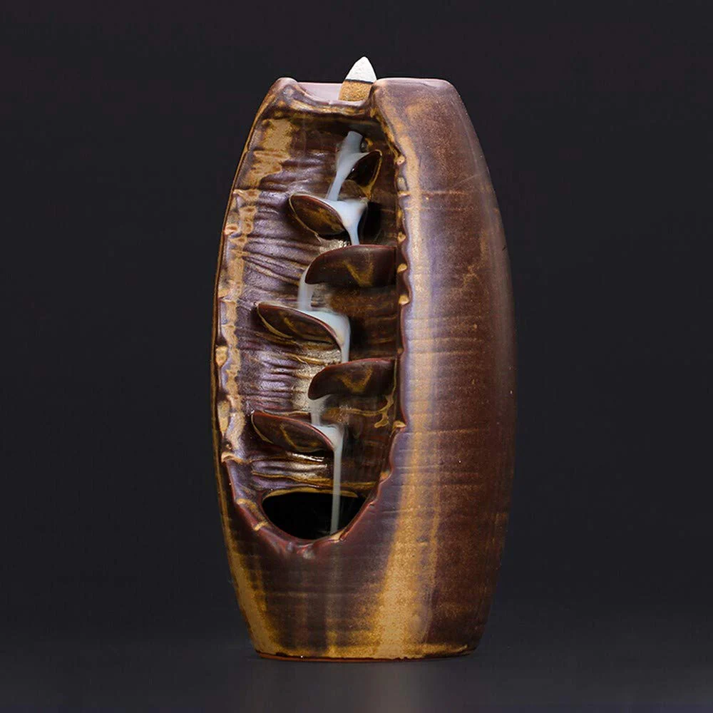 DS BS Ceramic Waterfall Backflow Incense Burner - Image 4