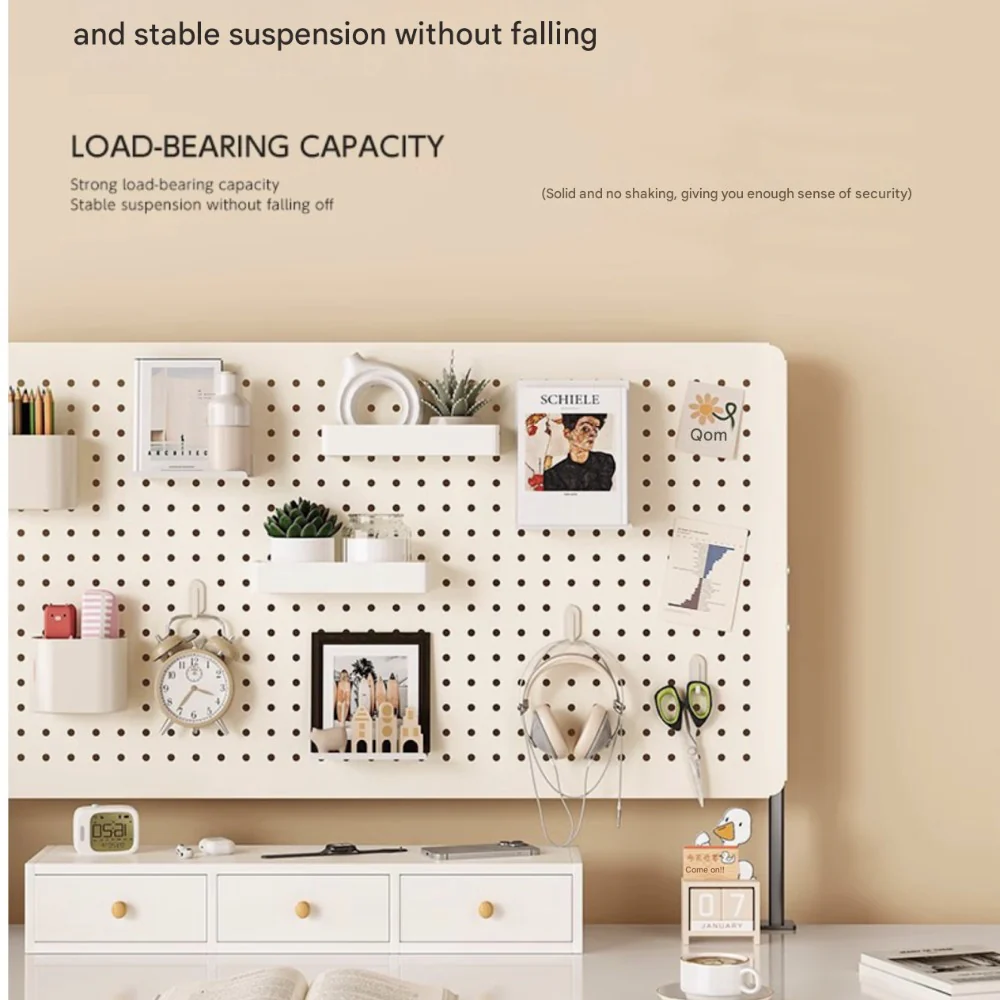 DS BS Clamp-on Desk Pegboard Organizer Set - 40×40cm - Image 4