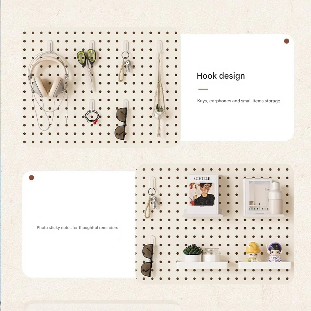 DS BS Clamp-on Desk Pegboard Organizer Set - 80×40cm - Image 9