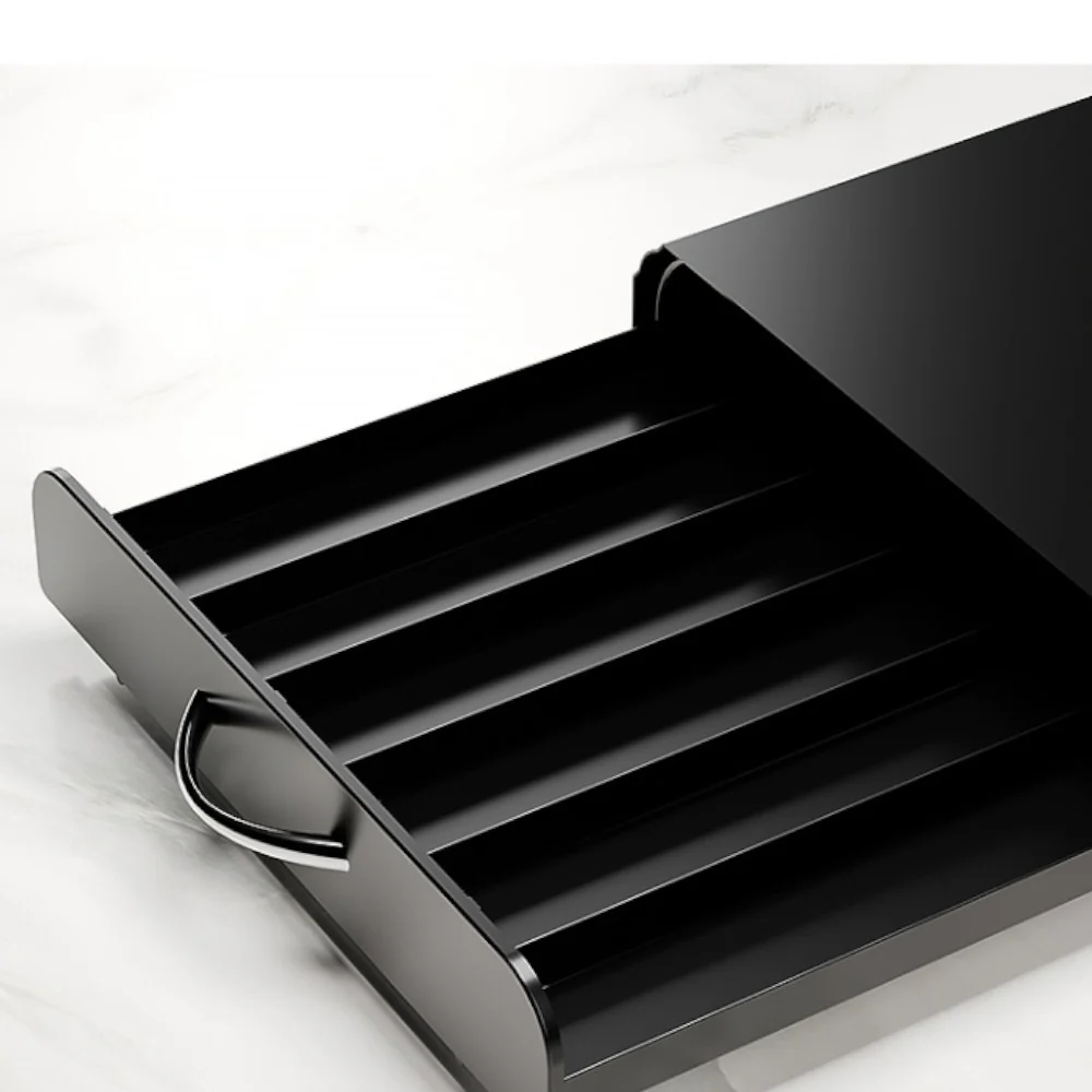 DS BS Coffee Capsule Drawer Organizer Steel Pod Storage for 60 Nespresso Capsule - Image 4