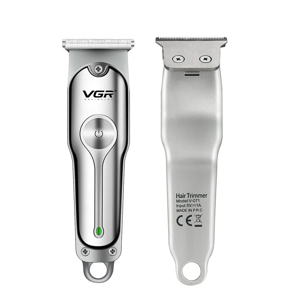 DS BS Cordless Electric Hair Engraving Clipper Sliver - Image 4