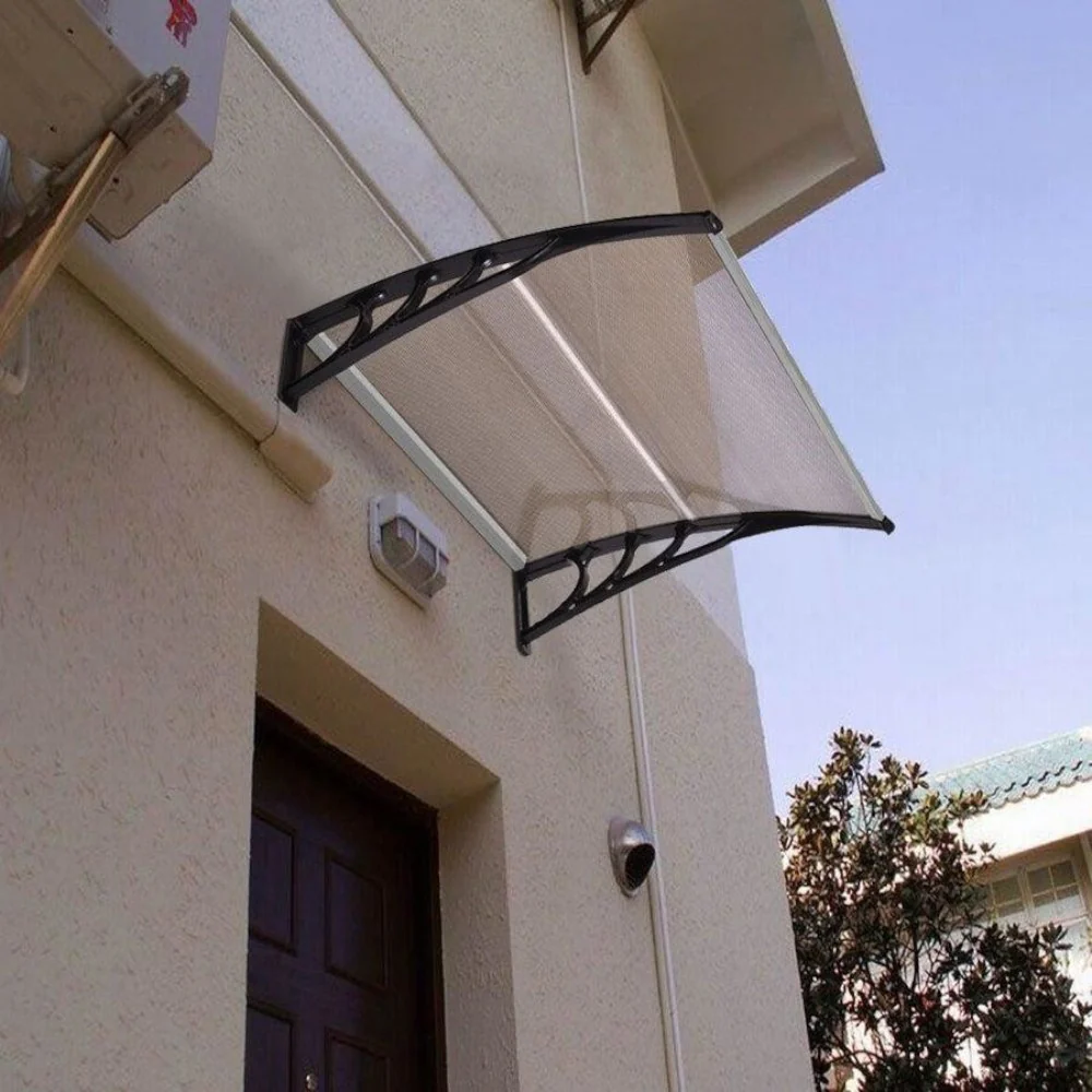 DS BS Door Awning Canopy 100x120cm – Outdoor Front Door Window Rain Shelter - Image 7