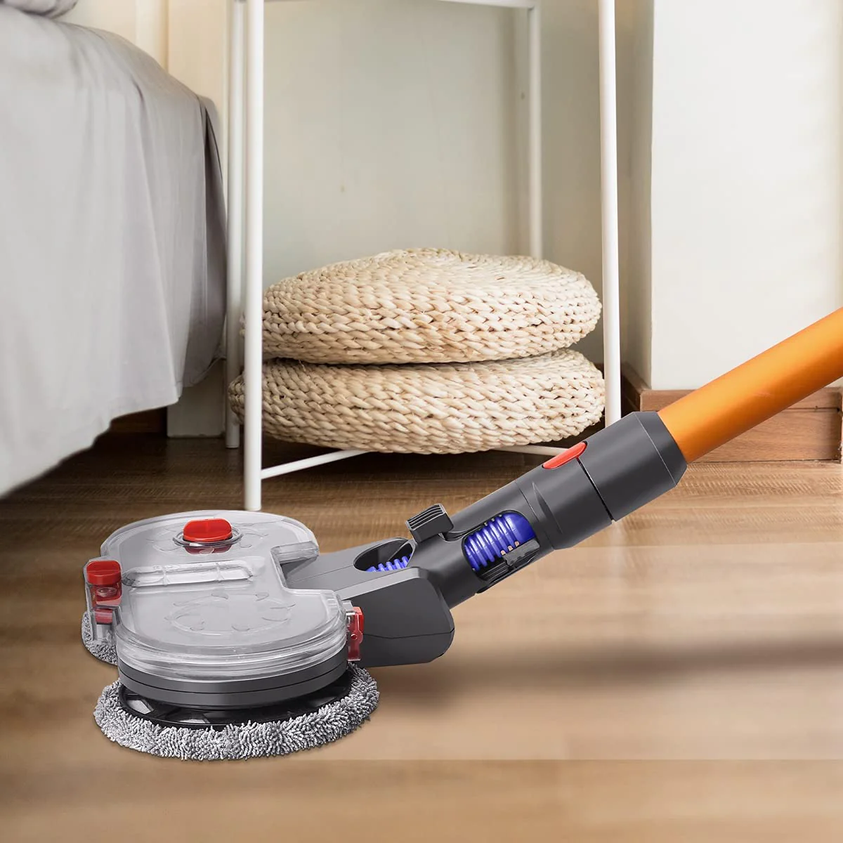 DS BS Electric Double Mop Attachment Compatible with Dyson V7 V8 V10 V11 V15 - Image 8