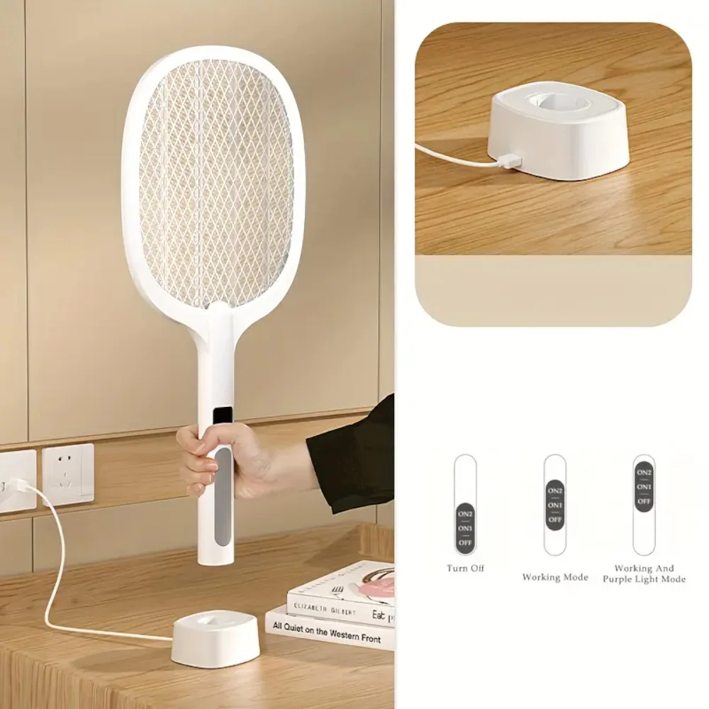 DS BS Electric Mosquito Swatter Rechargeable - Image 3